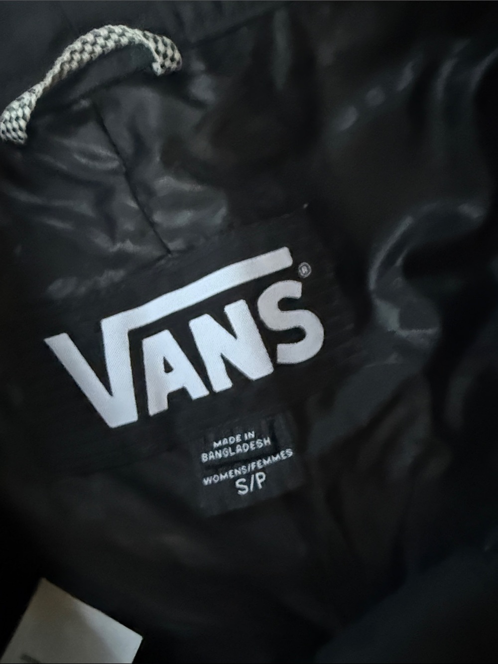 Vans Men's Black Snow Pants with Zippered Front Pockets - Picture 3 of 3